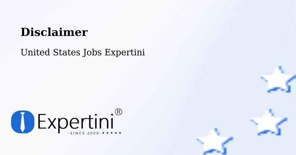 Disclaimer – Worcester - United States Jobs Expertini
